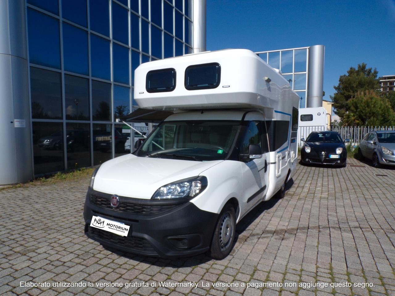 FIAT DOBLO' HOTOMOBIL RONIN XL MANSARDATO DEL 2023 GARANZIA 12 MESI