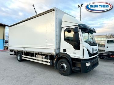 IVECO EUROCARGO 150-280P, centina e sponda, 2022, km 90.000