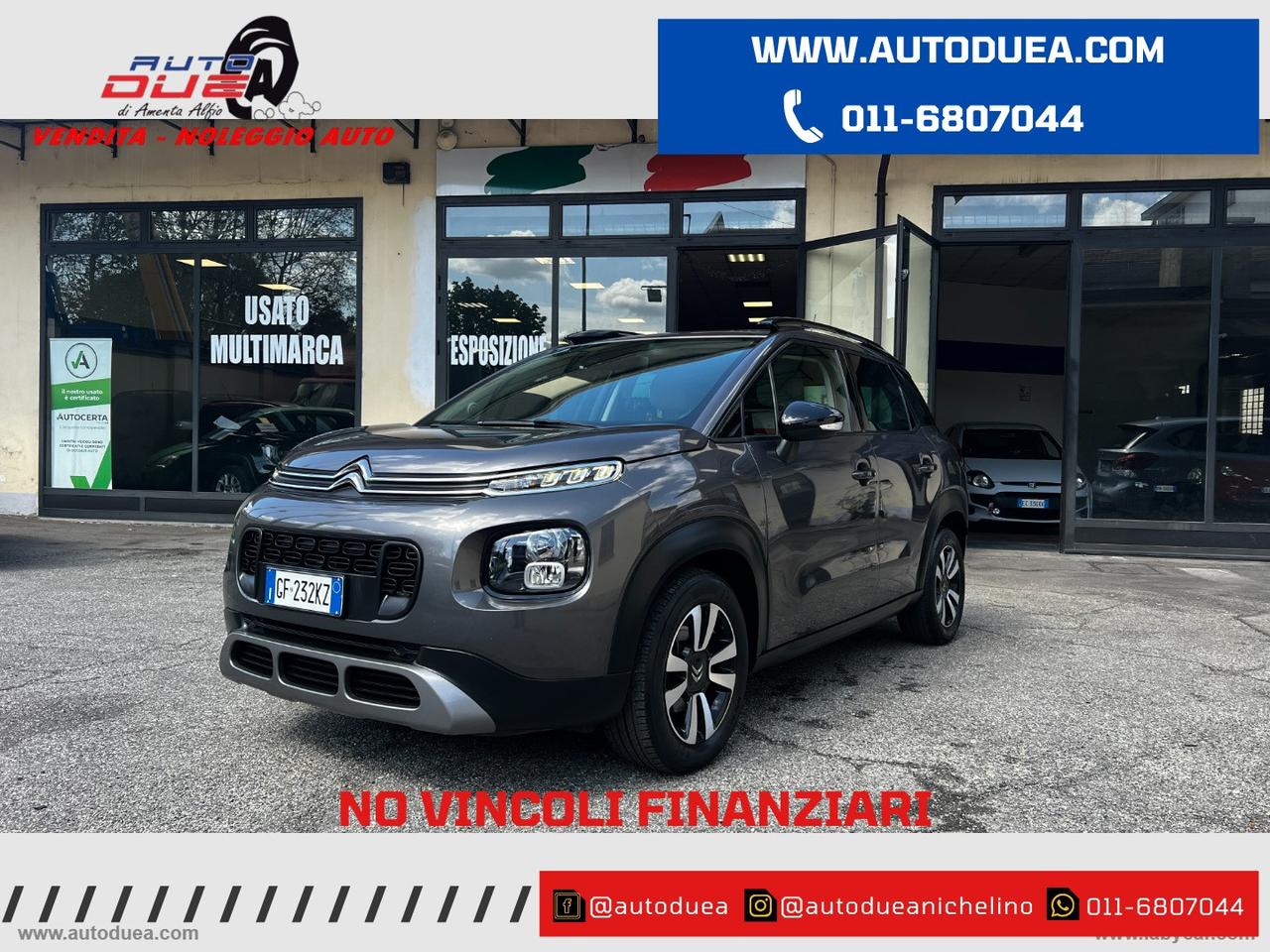 CITROEN C3 Aircross BlueHDi 120 S&S EAT6 Shine NO VINCOLI FINANZIARI