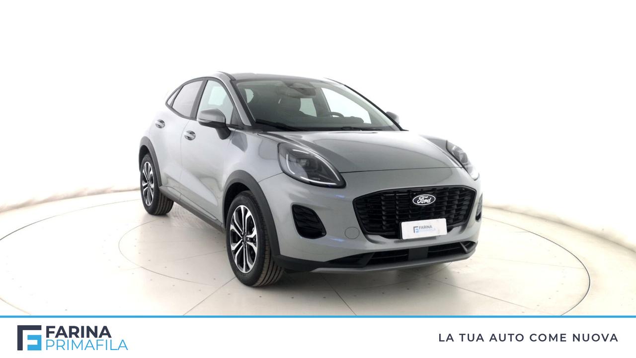 FORD Puma Titanium 1.0 EcoBoost Hybrid 125CVTrasmissione manuale a 6 rapporti Trazione anteriore