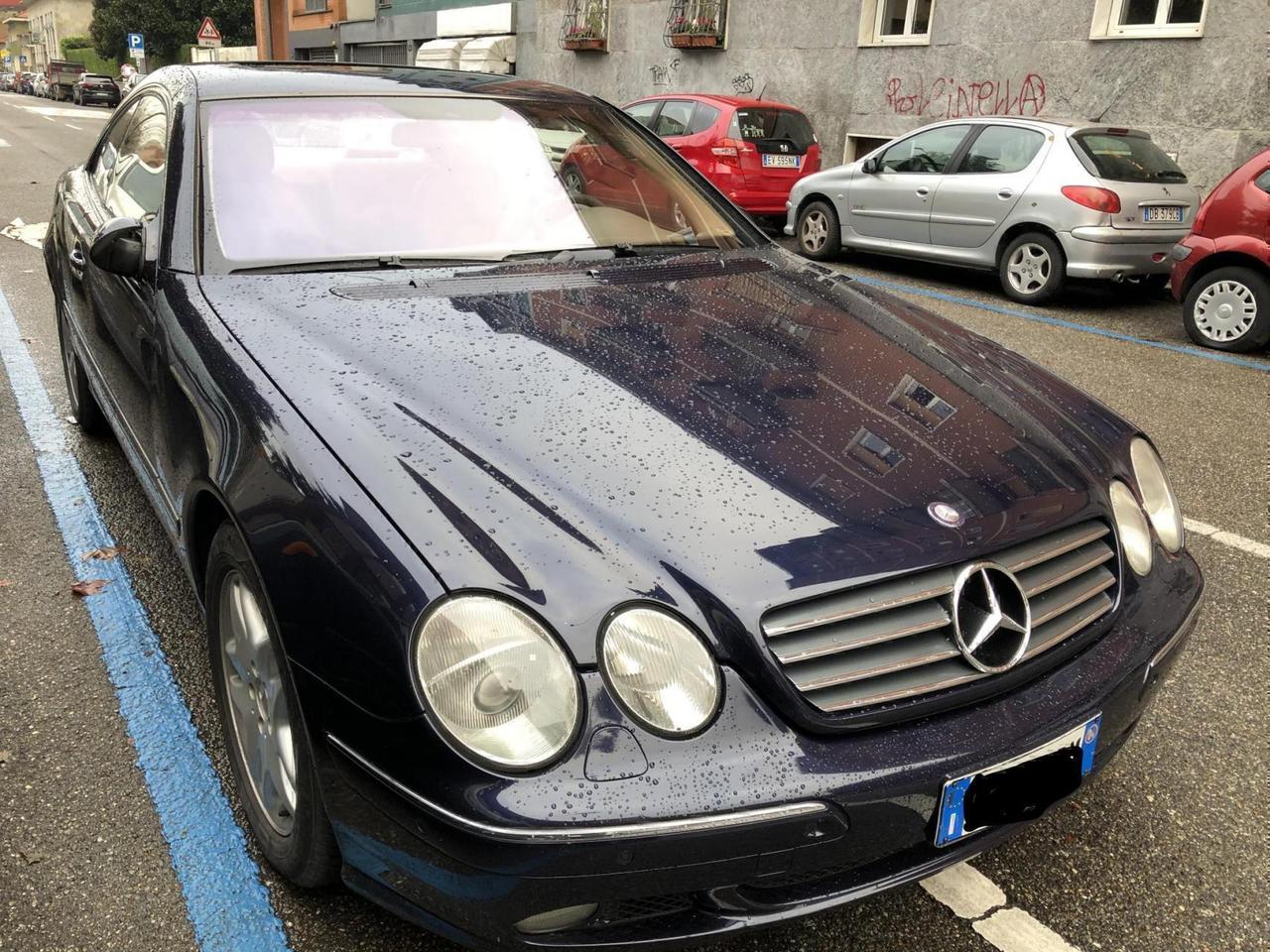 Mercedes-benz CL 500 cat fatture tagliandi mercedes