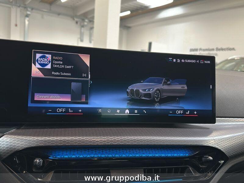 BMW Serie 4 G23 LCI 2024 Cabrio 420d Cabrio mhev 48V MSport auto