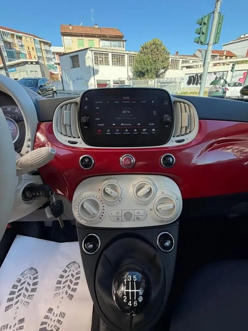 Fiat 500 1.0 Hybrid Red