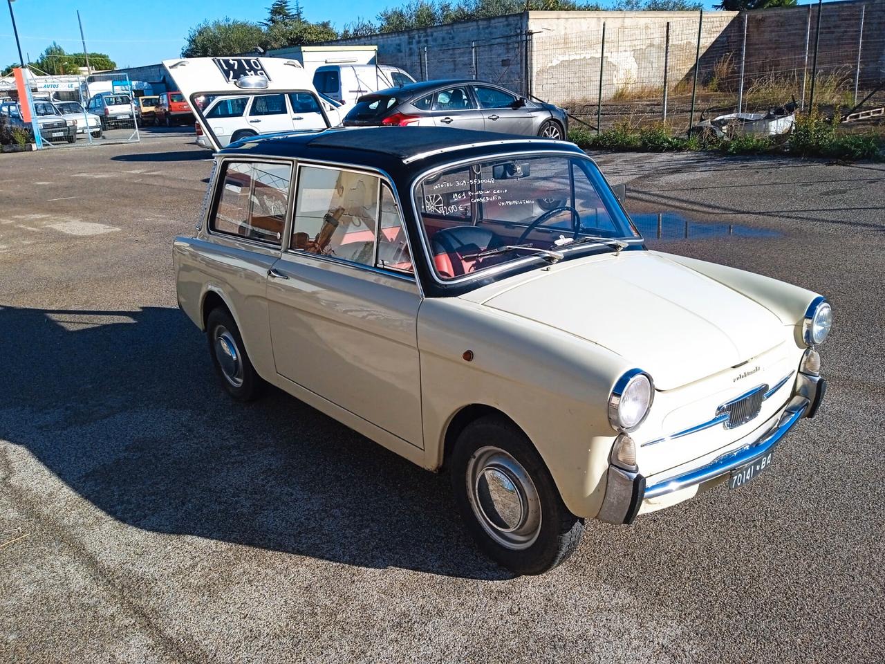 Autobianchi Altro Bianchina mk1 tetto apribile panoramica