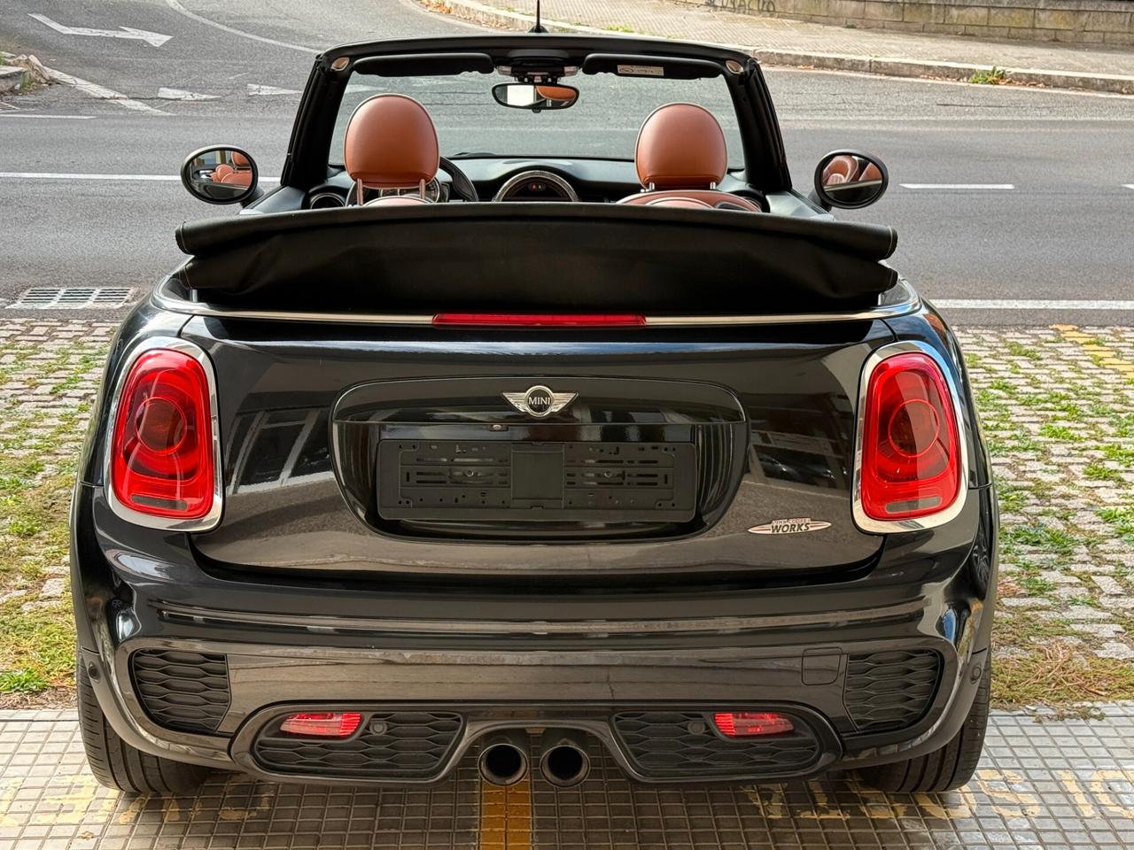 Mini John Cooper Works Cabrio 2.0 Full Optional, Head-Up display, Sedili in pelle, Retrocamera, Palette al volante