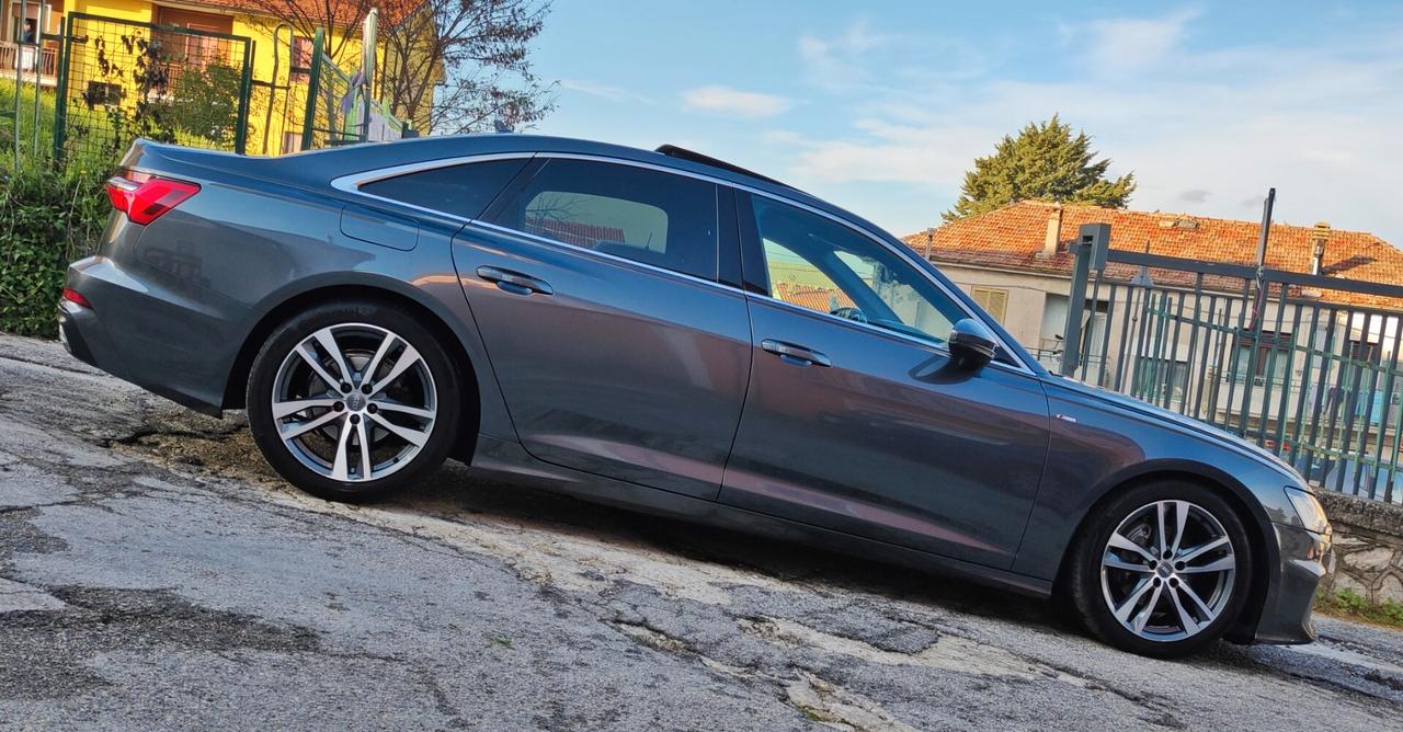 Audi A6 40 2.0 TDI Mhev 204cv Quattro S-Line Int/ext Tetto Apribile..!!!..Full...!!!