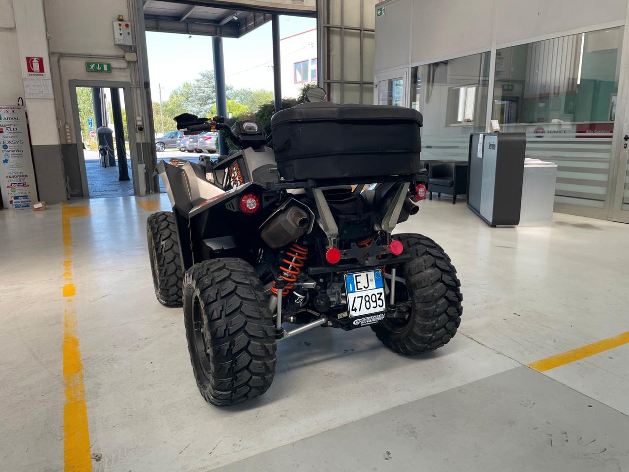 Polaris Scrambler 1000 E XP EPS Titanium Matte - EBS ADC