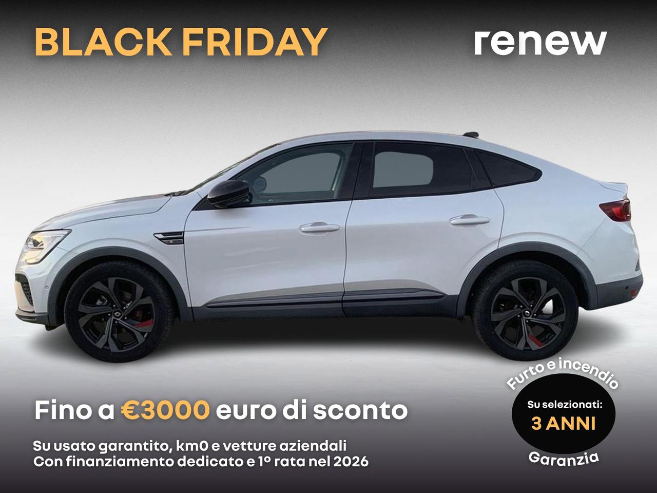 Renault Arkana 1.6 e-tech full hybrid r.s. line 145cv