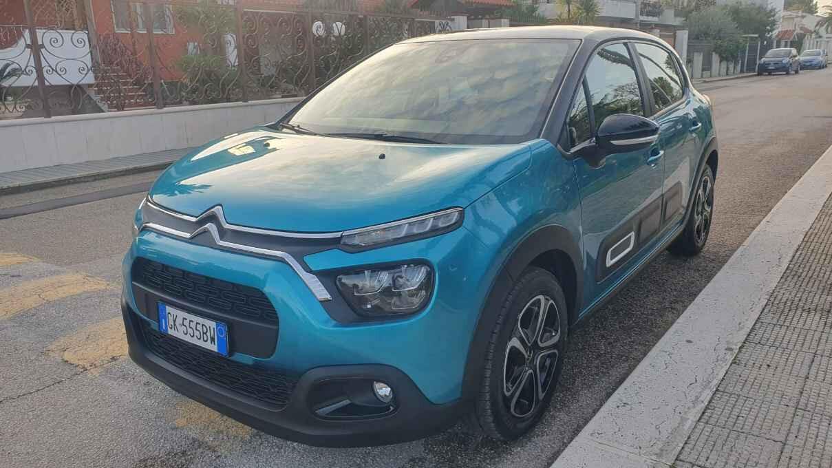 Citroen C3 BlueHDi 100 " B-Color Green/Black Pari al Nuovo"