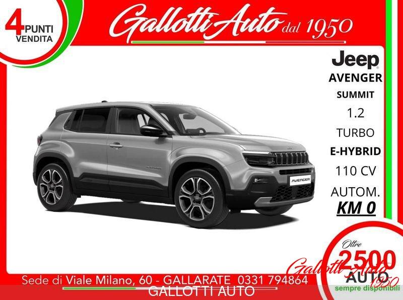 Jeep Avenger e-Hybrid 1.2 MHEV e-Hybrid Turbo Summit