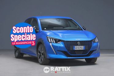 Peugeot e-208 motore elettrico 100kW GT