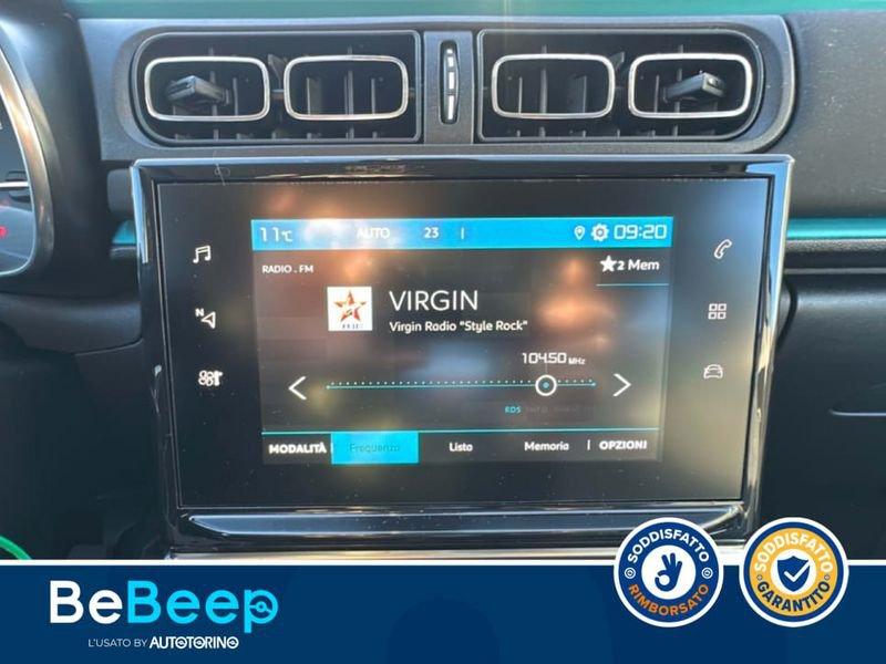 Citroën C3 1.2 PURETECH SHINE S&S 83CV NEOPATENTATI MY20