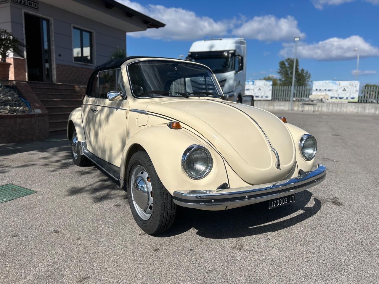 Volkswagen Maggiolino cabrio anni 70