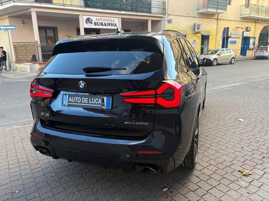BMW X3 20D 2.0 190 MSPORT XDRIVE CERTIFICATA NUOVA