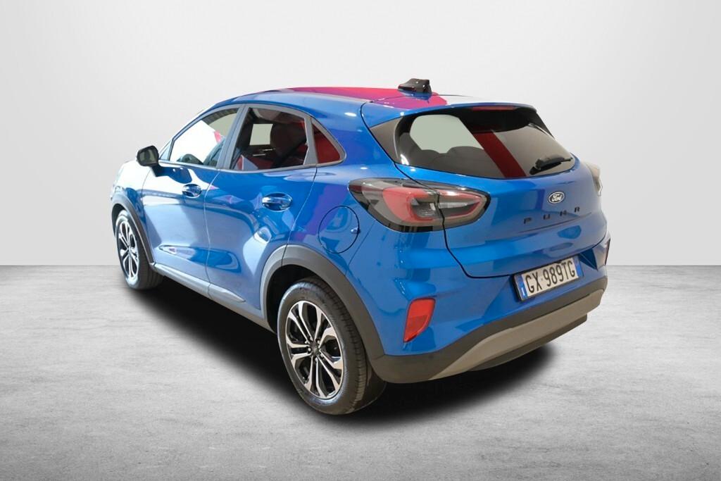 PUMA NEW 1.0 ECOBOOST HYBRID 125CV 6M. TITANIUM ( FARI LED - COCKPIT - NAVI - MIRROR - SENSORI POST. - TELECAMERA POST. )