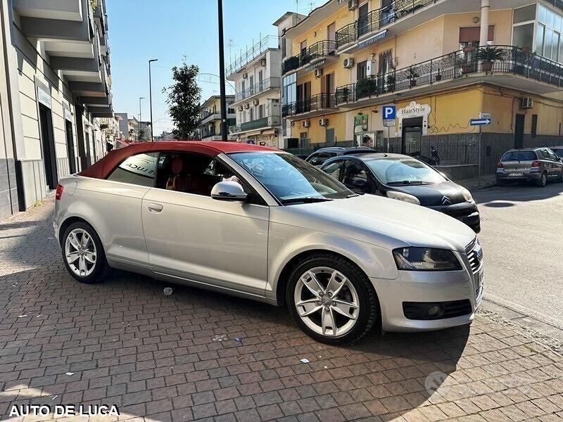 Audi a3 cabrio 2.0 tdi 140cv ambition certificata