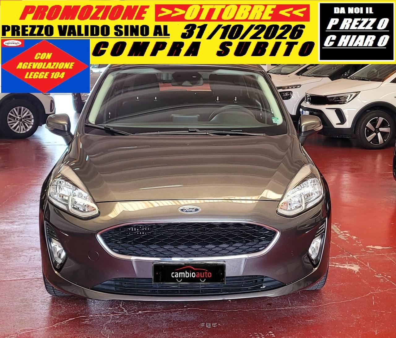 Ford Fiesta 1.0 Ecoboost 95 CV 5 porte Connect