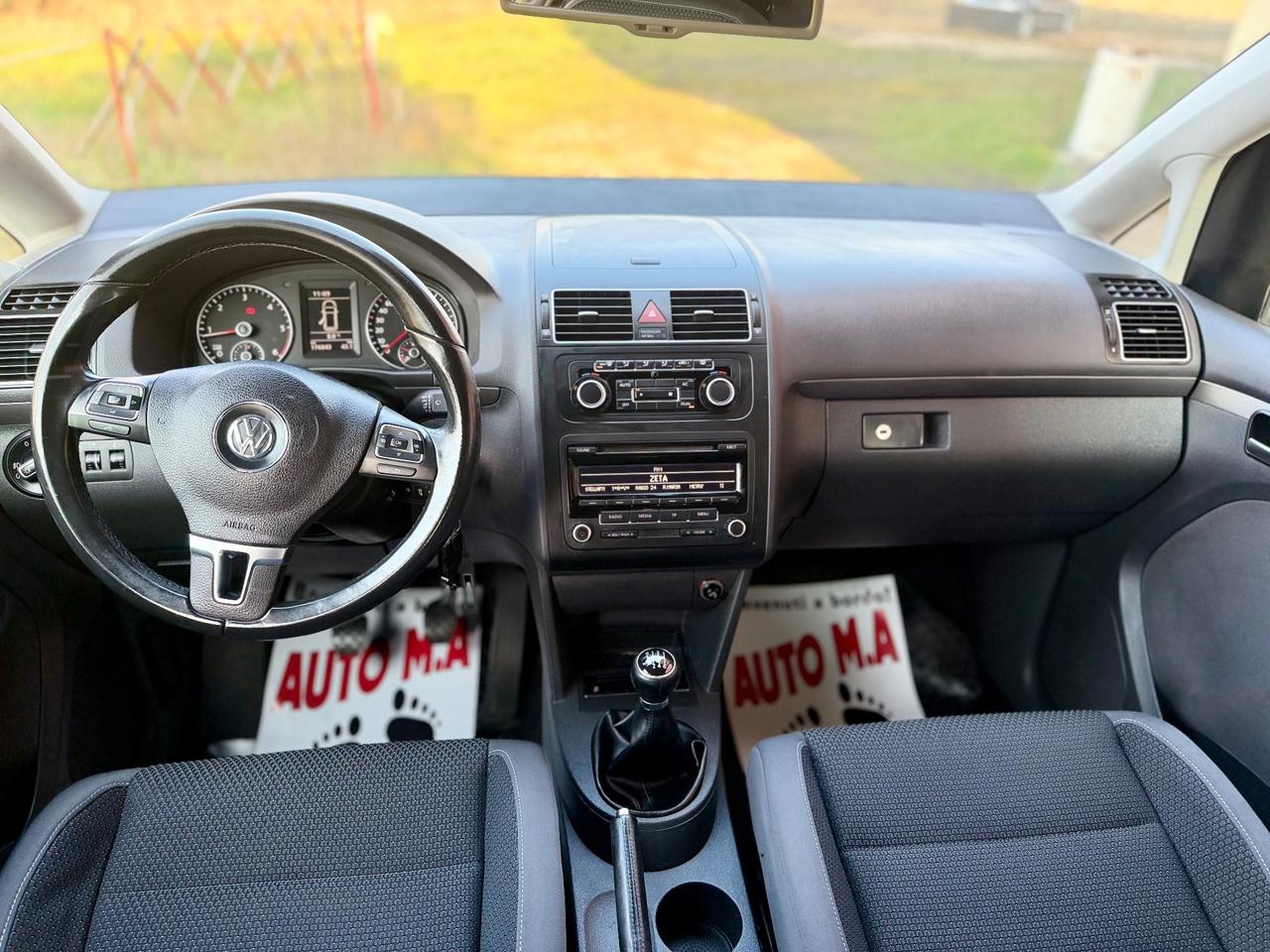 Volkswagen Touran 2012 1.6 TDI km 170,000 GARANZIA 12 mesi ! ! !