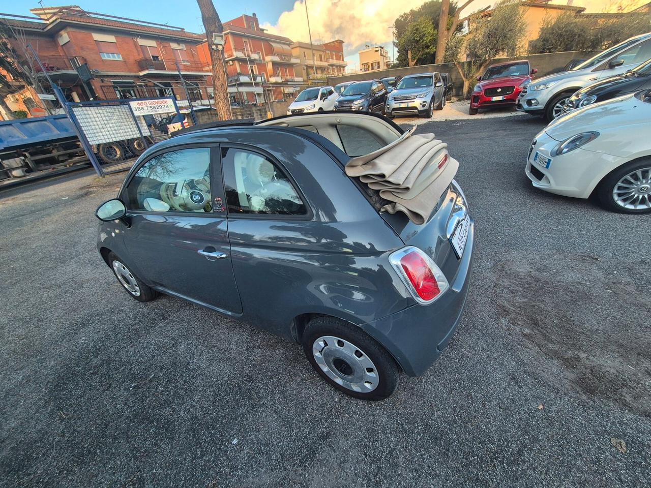 Fiat 500 C 1.2 Pop cabrio automatico