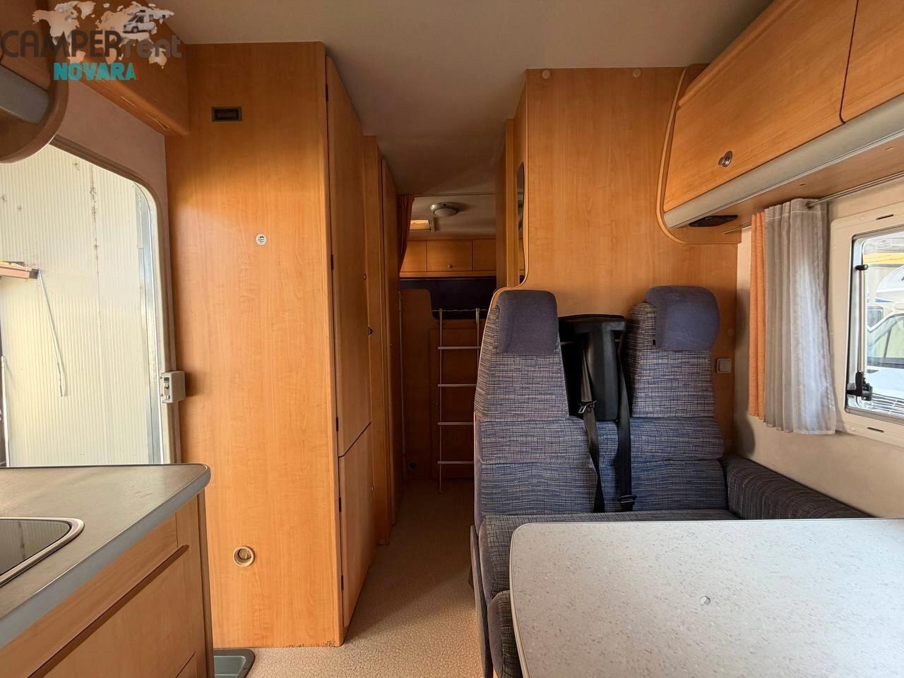 Challenger GENESIS 192 - LETTO MATRIMONIALE IN CODA E GARAGE