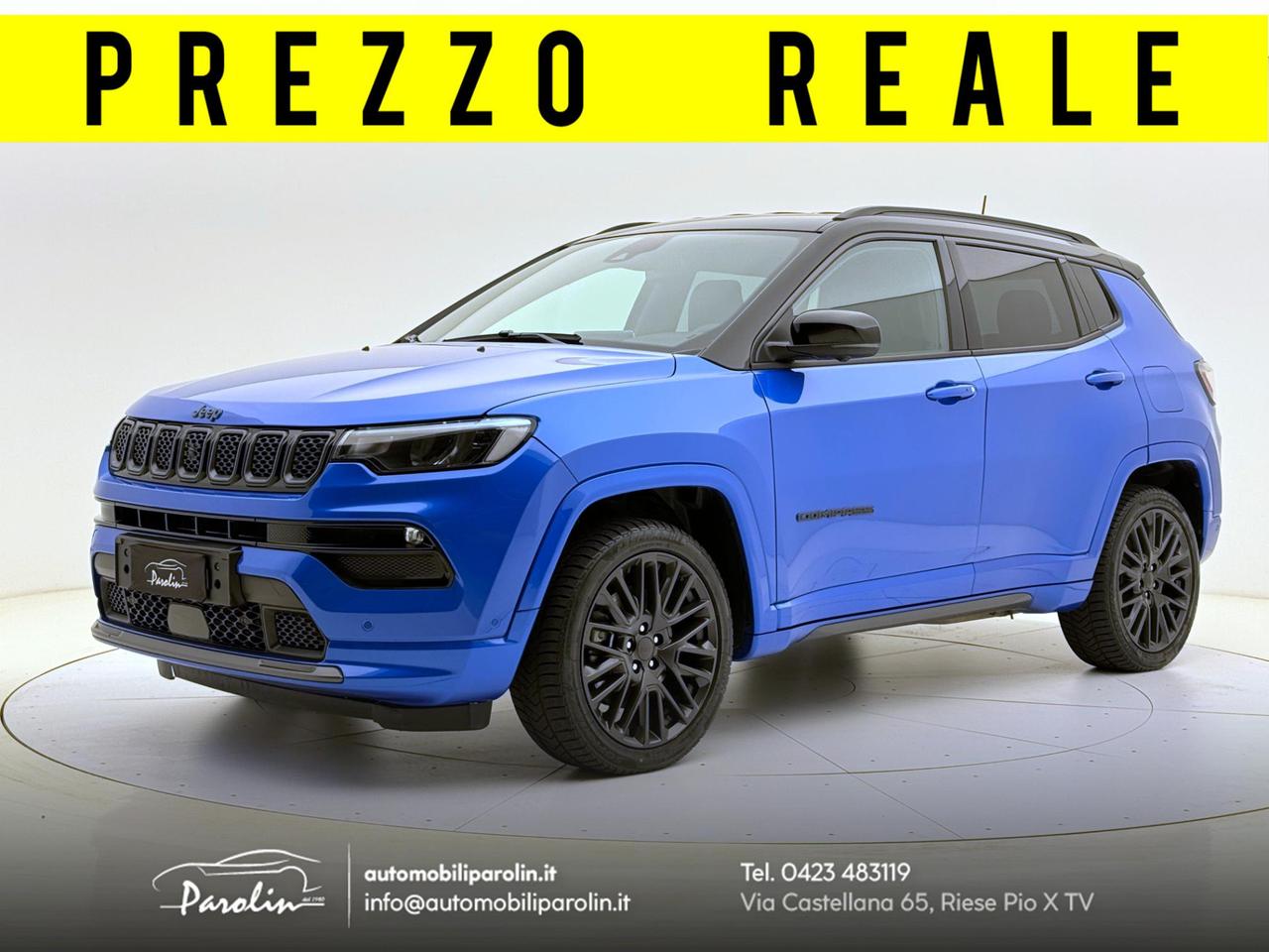 Jeep Compass 1.3 turbo t4 phev S 4xe auto Alpine-360°-Ruotino