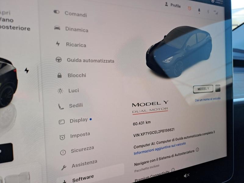 TESLA MODEL Y 75 KWH PERFORMANCE DUAL MOTOR 4WD AUTO SUV