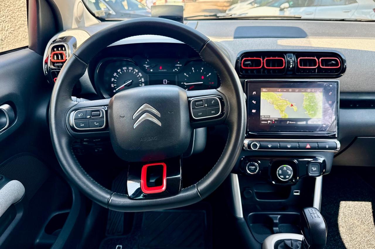 Citroen C3 Aircross BlueHDi 100,LED diurni, head-up display,cerchi diamantati,ecc.