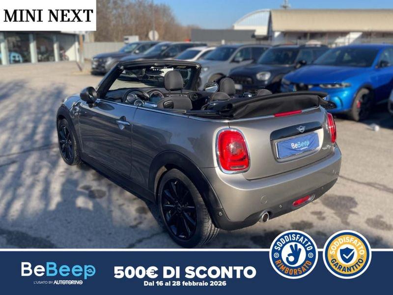 MINI Mini CABRIO 1.5 COOPER D BOOST AUTO