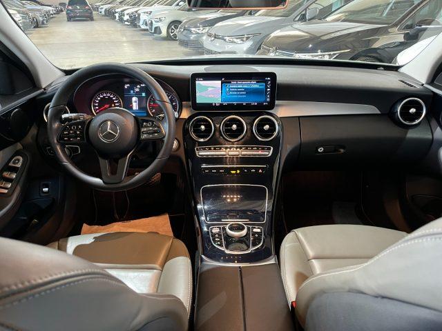 MERCEDES-BENZ C 220 d S.W. Auto Full LED/PELLE/"17 Sport/Navi+CarPLay