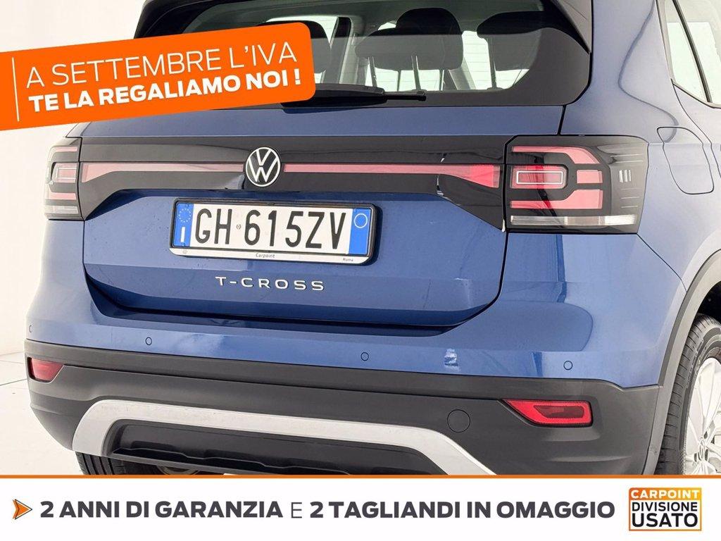 VOLKSWAGEN T-cross 1.0 tsi style 110cv dsg del 2022