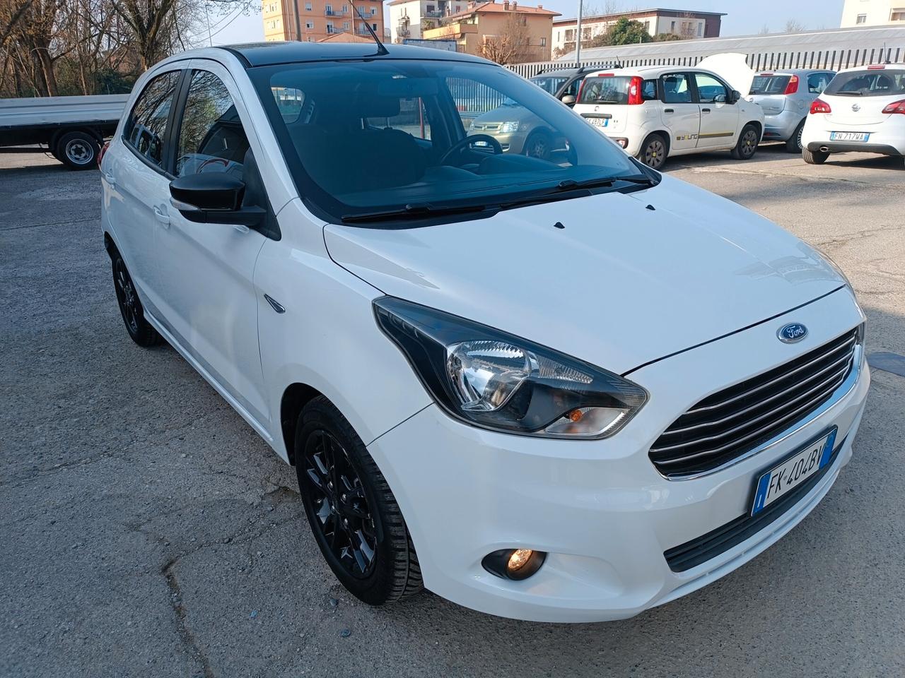 Ford Ka 1.2 Ti-VCT 85CV Black & White -----KM 86000-------