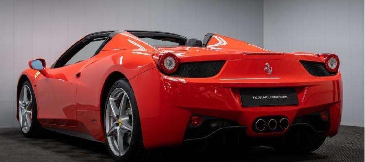 FERRARI 458 ITALIA SPIDER V8 566 CV