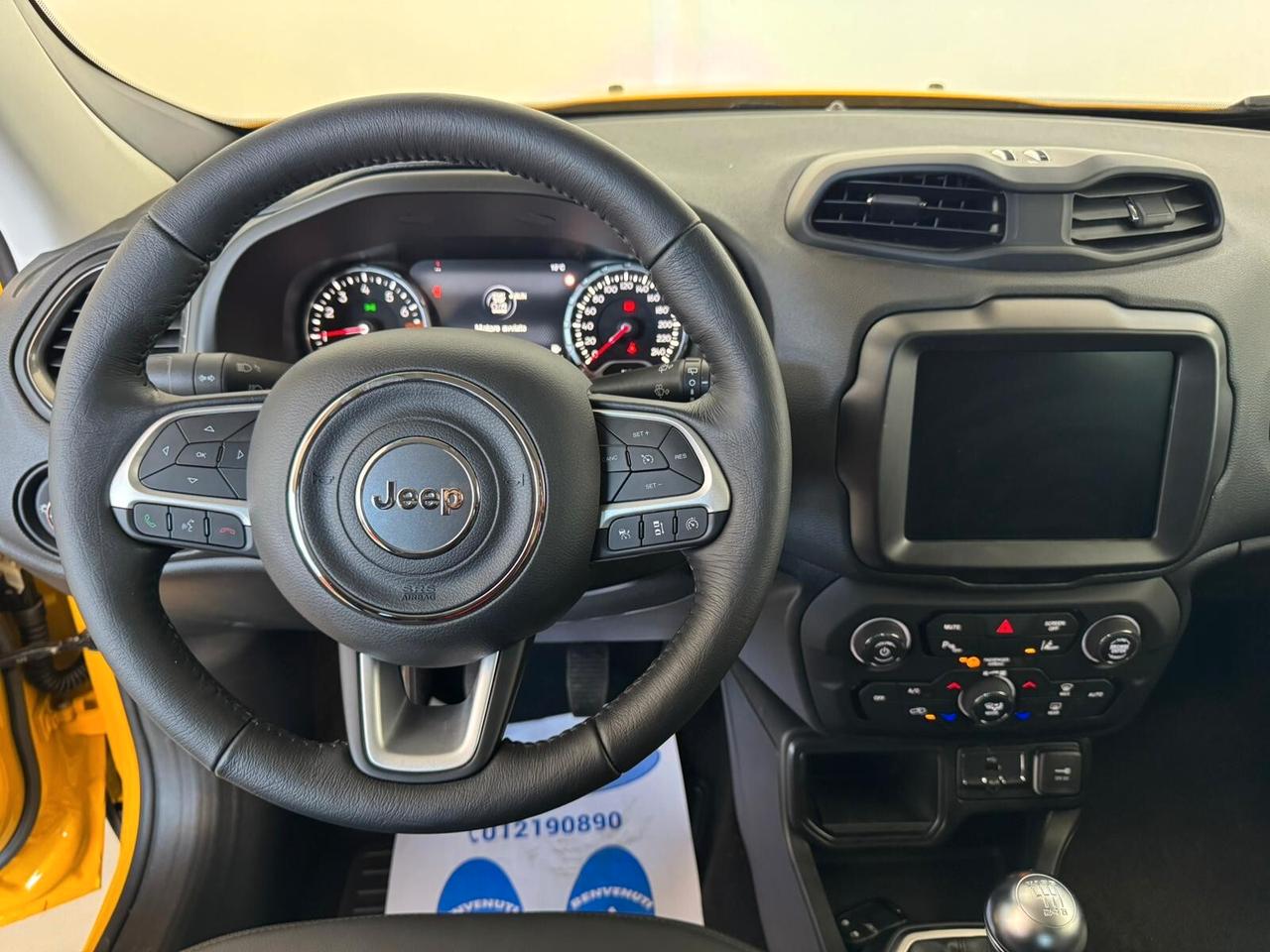 Jeep Renegade 1.0 T3 Limited 120 CV full led giallo