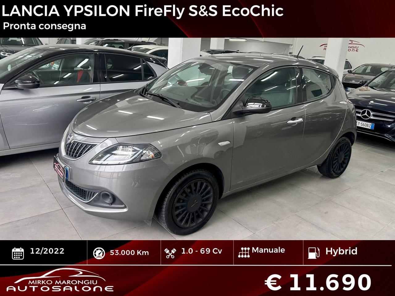 Lancia Ypsilon 1.0 FireFly S&S Hybrid FINANZIABILE