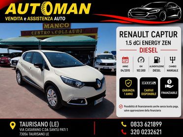 Renault Captur dCi 8V 90 CV Start&Stop Energy Intens