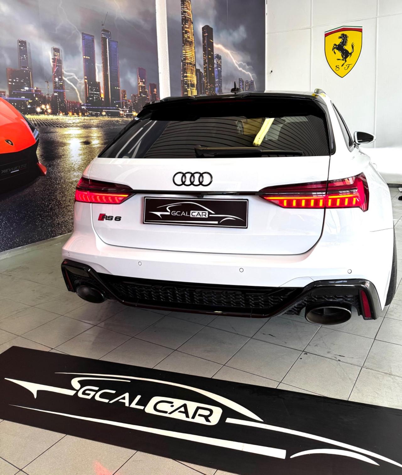 RS6 600CV FRENI CARBON RUOTE STERZ OK PERMUTE GARANZIA INCL CERTIFICATA