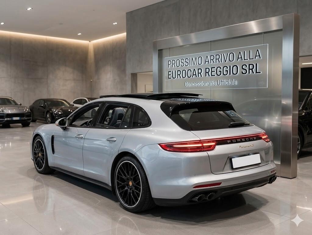 Porsche Panamera 2.9 4S 560cv TOT E-Hybrid Sport Turismo 01/2022 EURO 6D TEMP TETTO 4 RUOTE STERZANTI