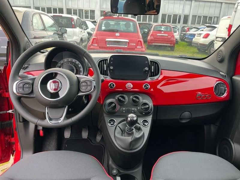 FIAT 500 1.0 Hybrid Red