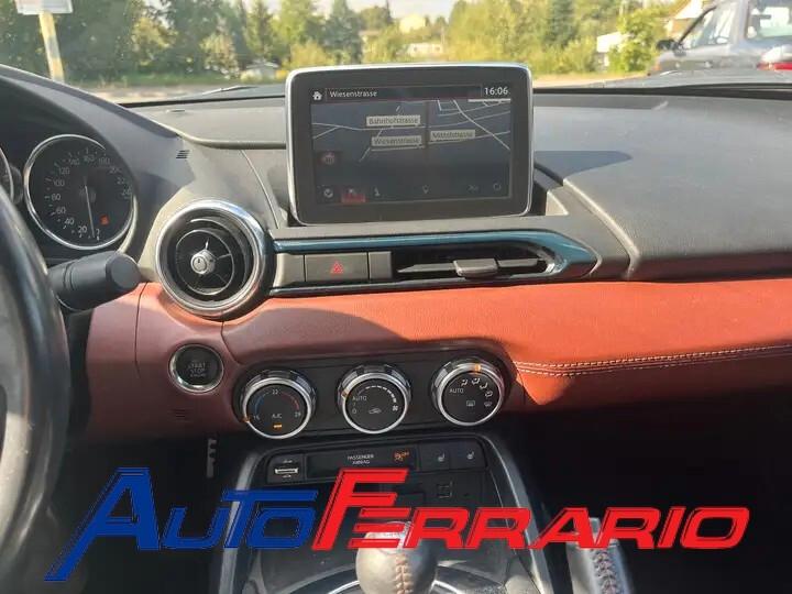 Mazda MX-5 RF LED 17" SENS PARK PELLE TOTALE CRUISE CONTROL SEDILI RISCALDATI NAVY IN ARRIVO OPZIONABILE