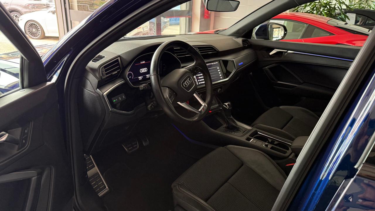 AUDI Q3 SPORTBACK 2.0 TDI QUATTRO S LINE S TRONIC IDENTITY BLACK