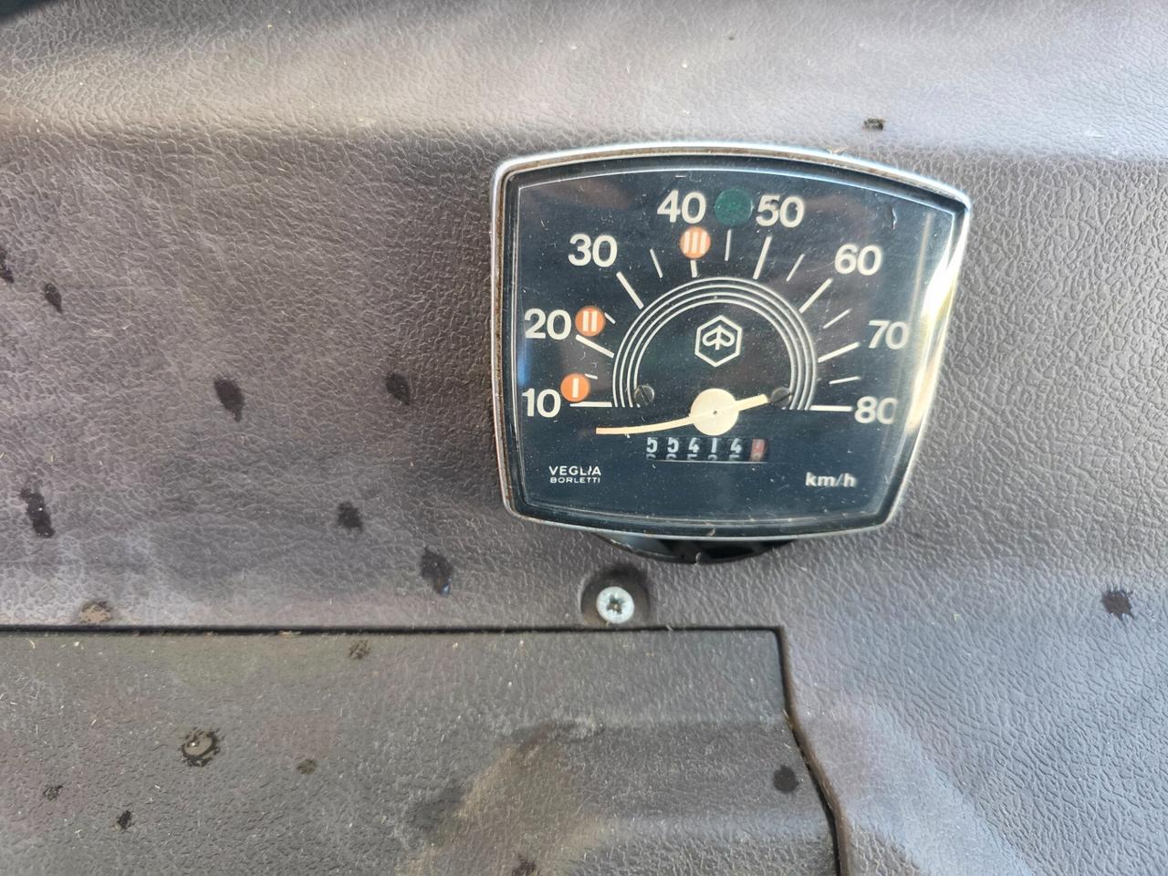 Piaggio Ape 218cc anno 1978 con 55.400km