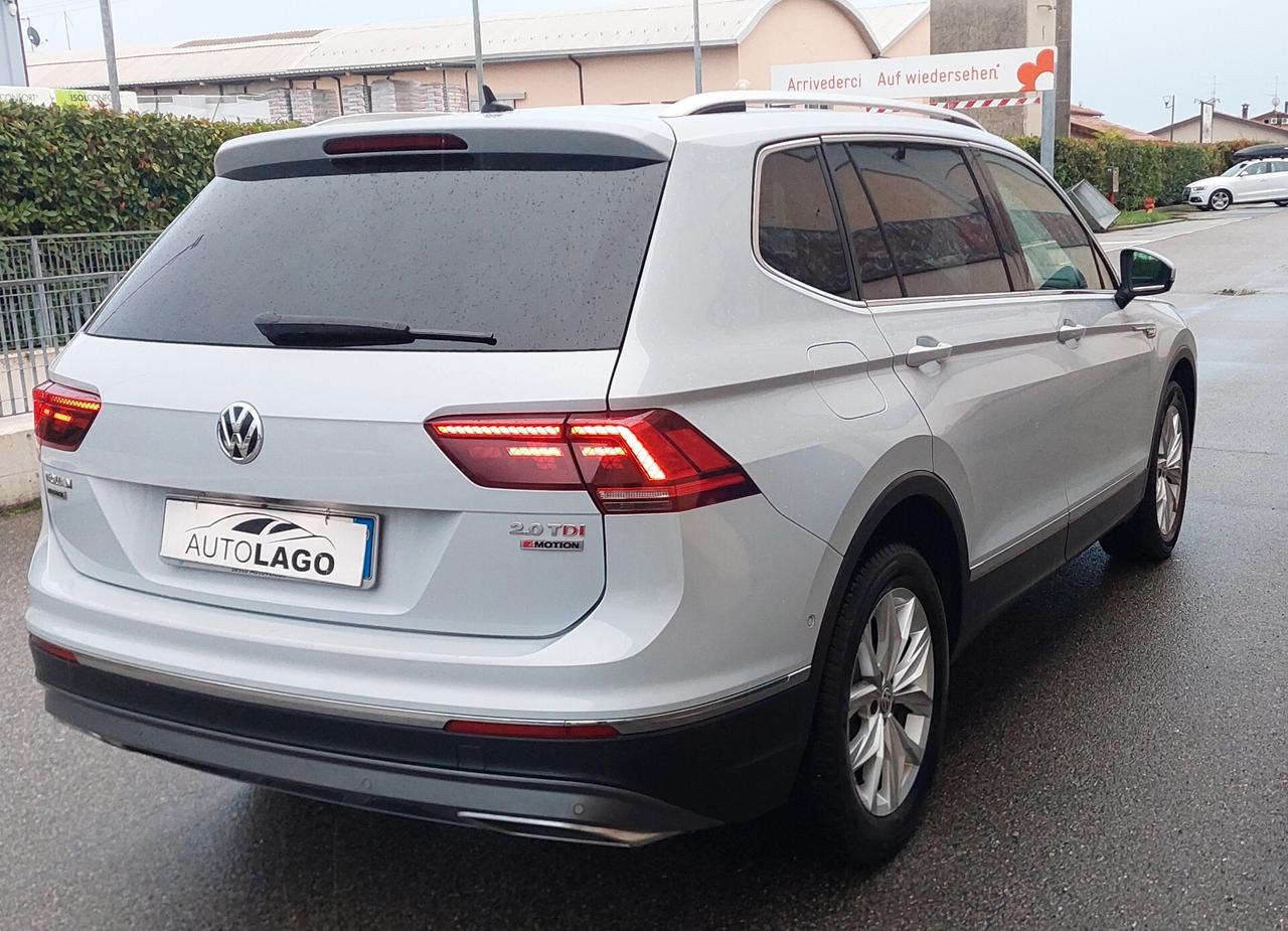 Volkswagen Tiguan Allspace 2.0 TDI 190 CV DSG .7P