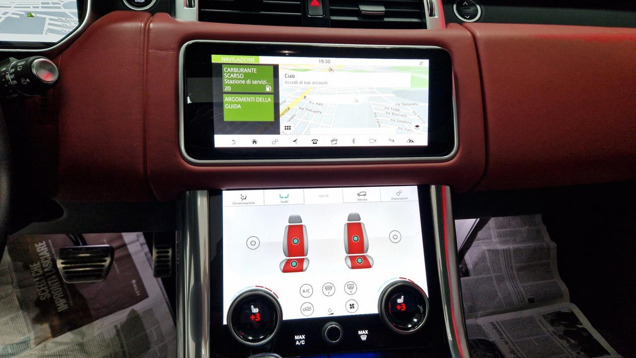 Land Rover Range Sport tetto apribile