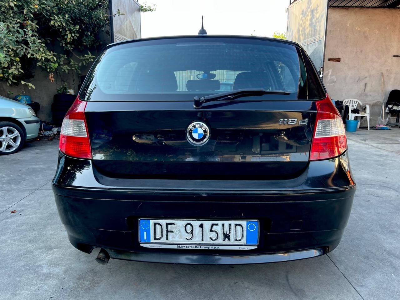 Bmw 118 118d cat 5 porte Futura DPF