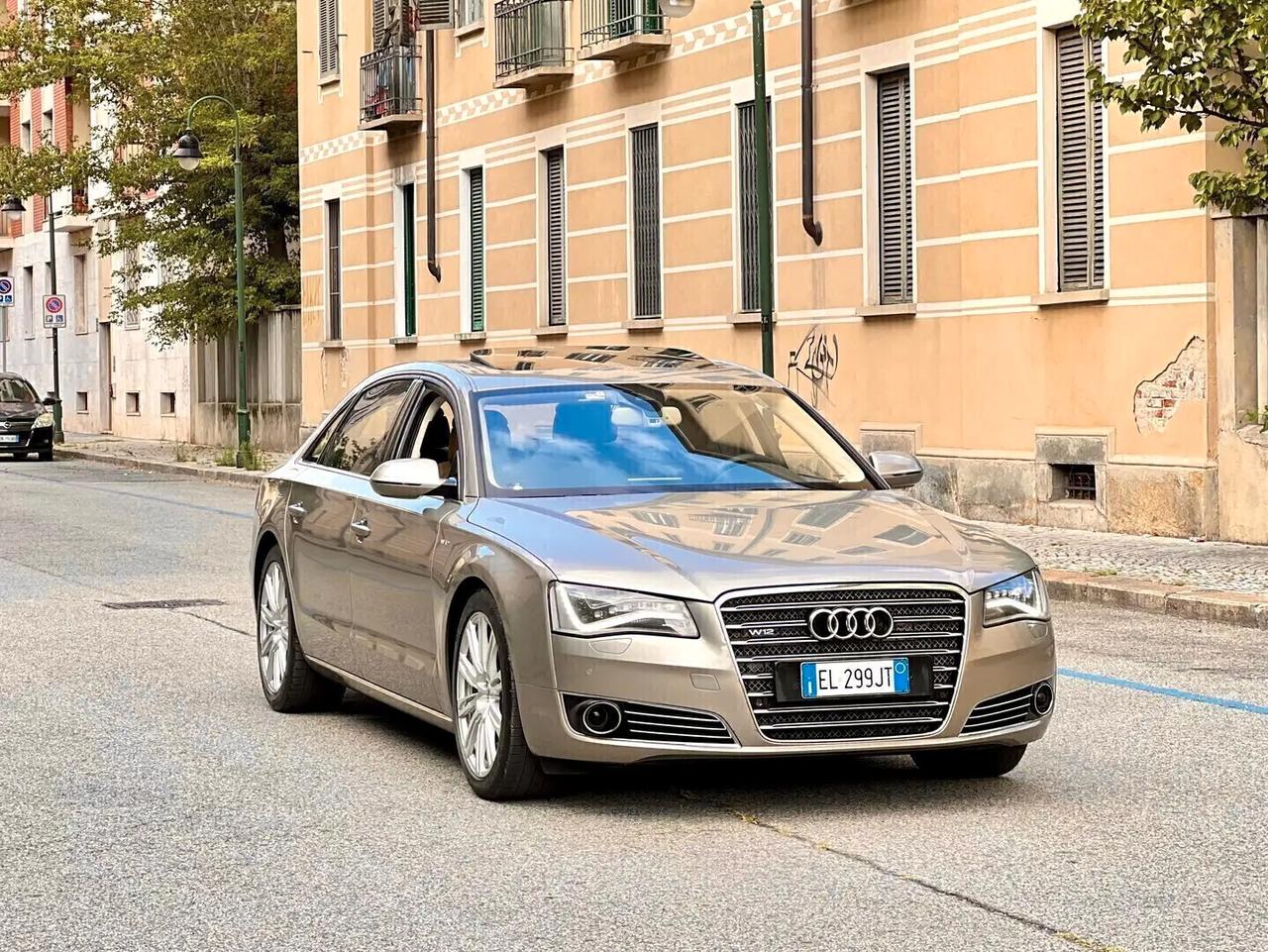 Audi A8 Lunga 6.3 W12 FSI 500cv Tiptornic8 Quattro