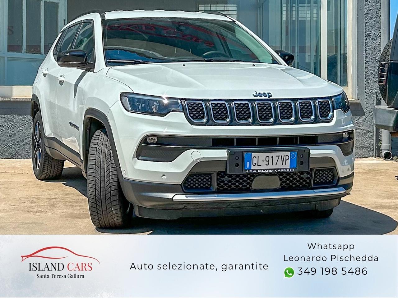 Jeep Compass 1.3 Turbo T4 190 CV PHEV AT6 4xe Limited