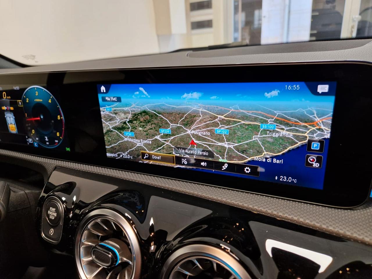 MERCEDES-BENZ 180 D TETTO PANORAMICO VERSIONE EDITION