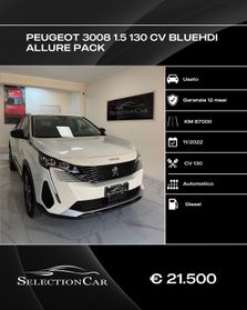 Peugeot 3008 BlueHDi 130 S&S EAT8 Allure Pack