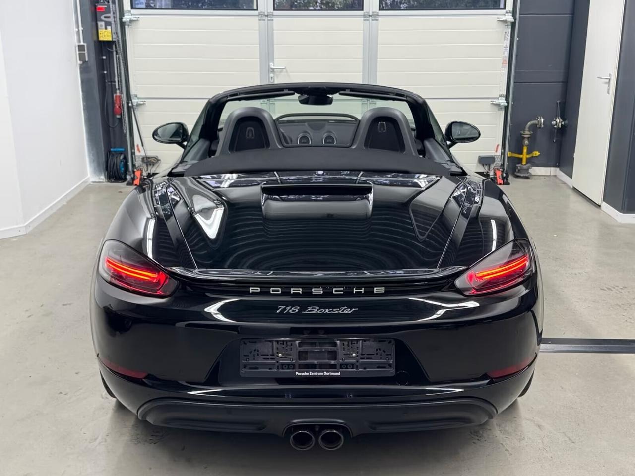Porsche boxster 718 Spyder 2.0 Scarico sportivo nero, C 20'