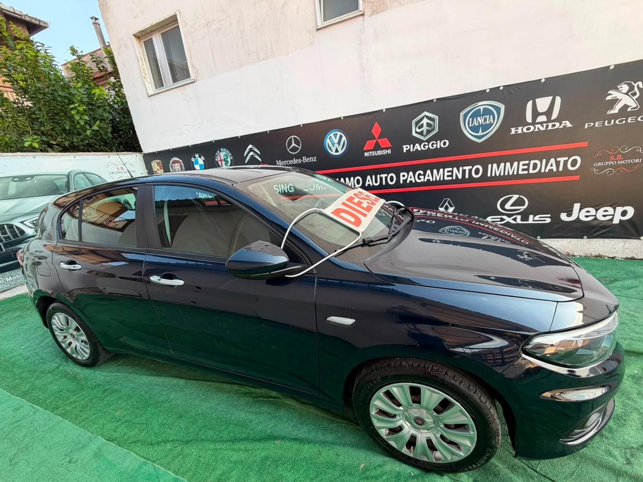 Fiat Tipo 2020 1.6 Mjt S&S 5 porte Lounge KM CERT.